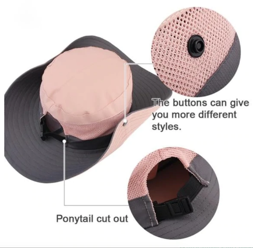 UV protection foldable sun hat