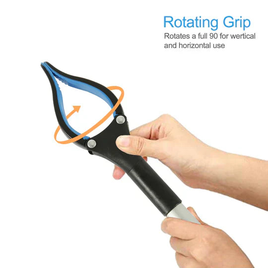Portable Rotating Grabber Reach Tool For Hard To Reach Areas