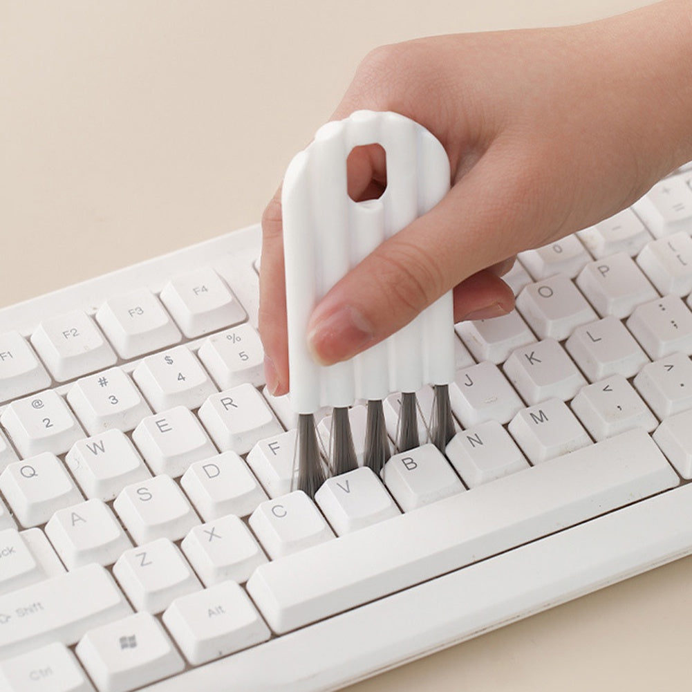 Perie plată fără praf pentru tastaturi de calculatoare, laptopuri, mașini de scris și electronice de birou