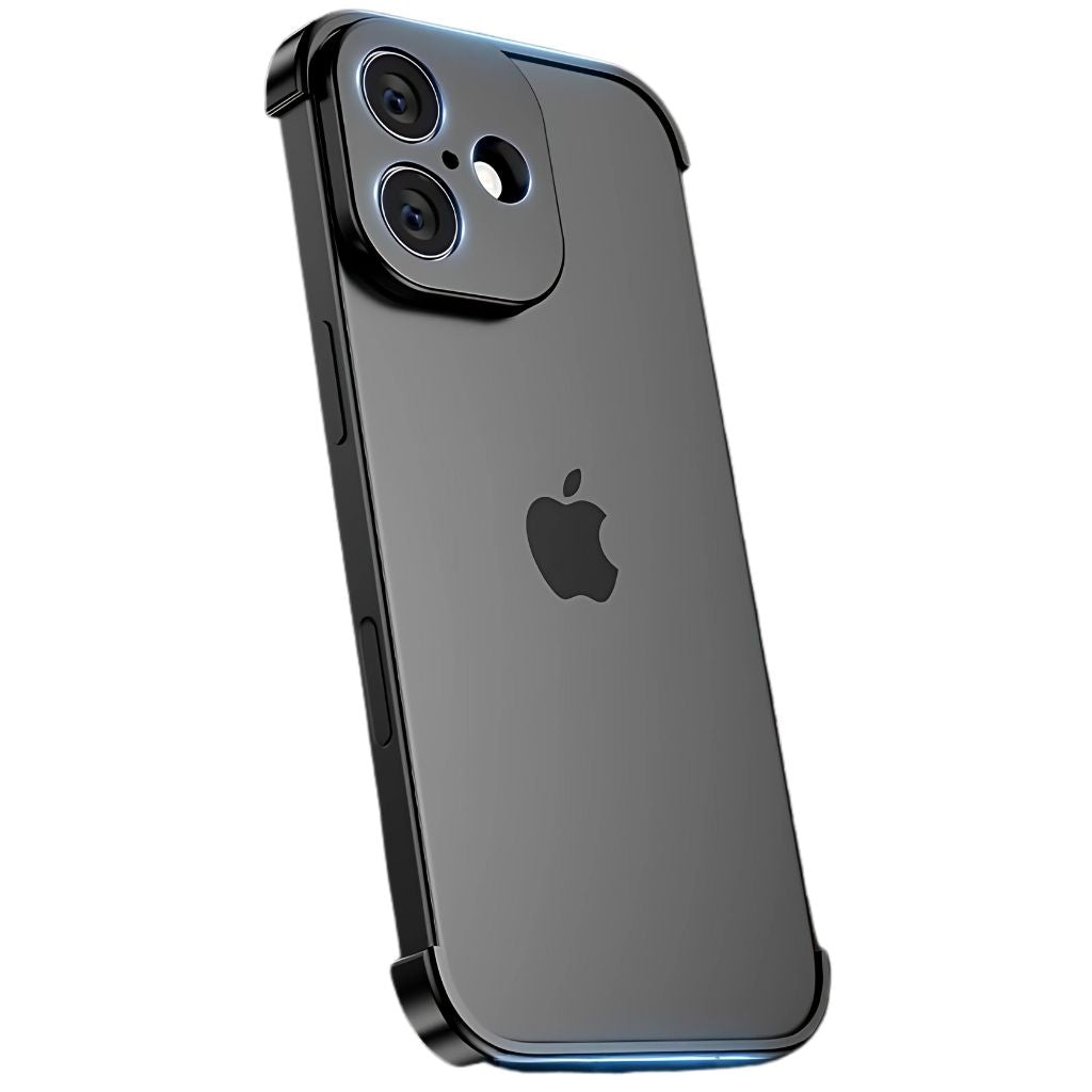 EdgePatrol Air Case For iPhone, Sleek Metal Frame With Reinforced Corners And MagSafe