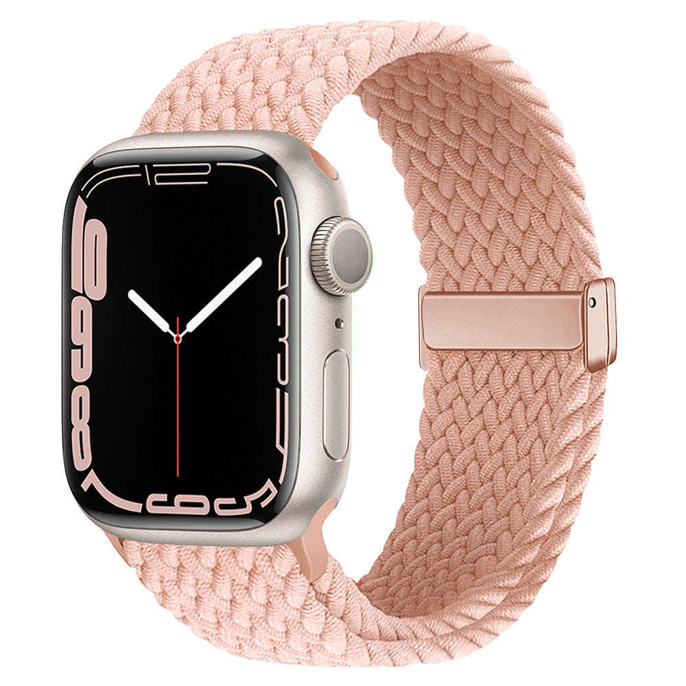 Magnetic Clasp Nylon Loop For Easy On Off And Adjustable Fit