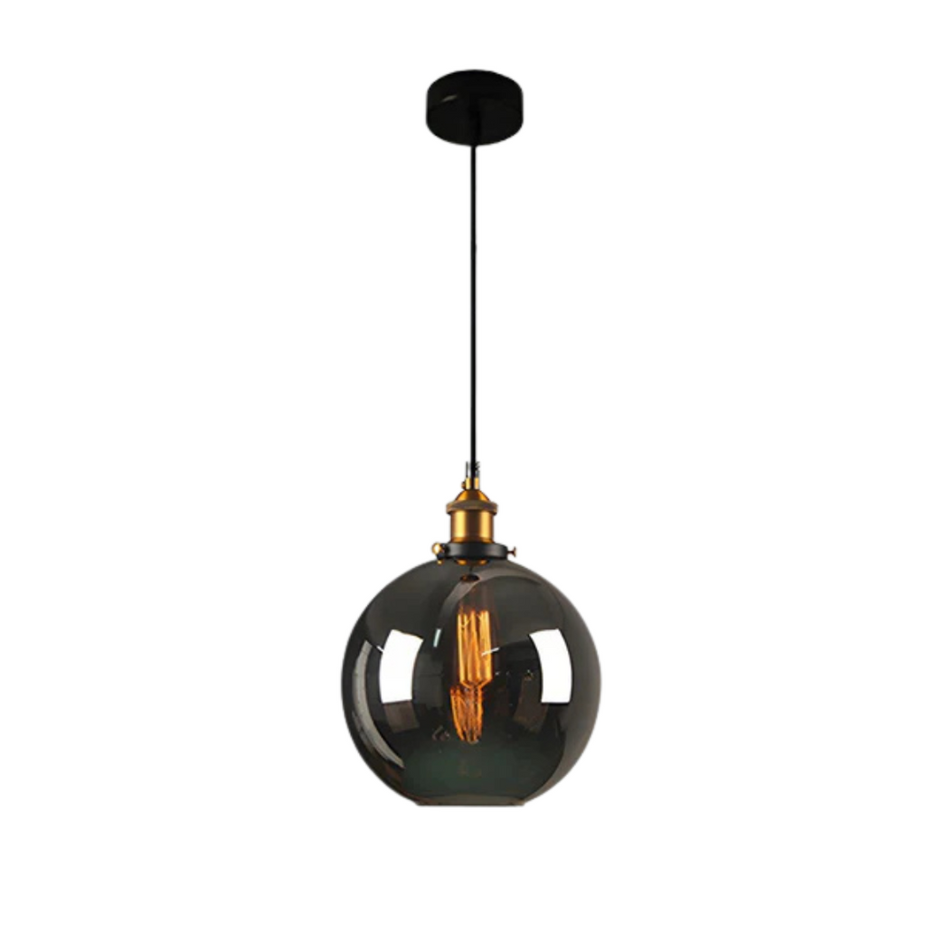 Aurora Vintage Glass Pendant Light for Dining Rooms and Living Spaces