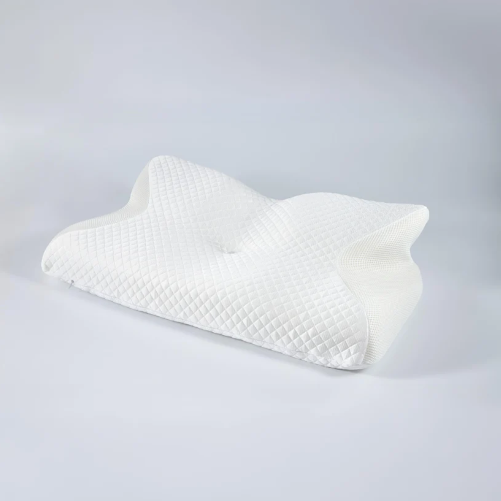 Ergonomic Memory Foam Pillow For Snore Relief And Easier Breathing