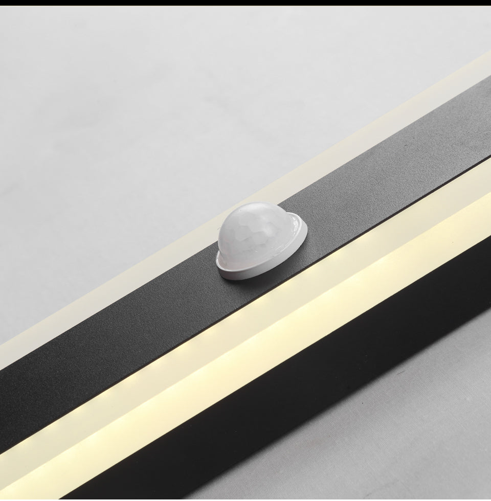 SolaraGuard Luz LED de Pared para Exterior con Sensor de Movimiento IP65 Impermeable