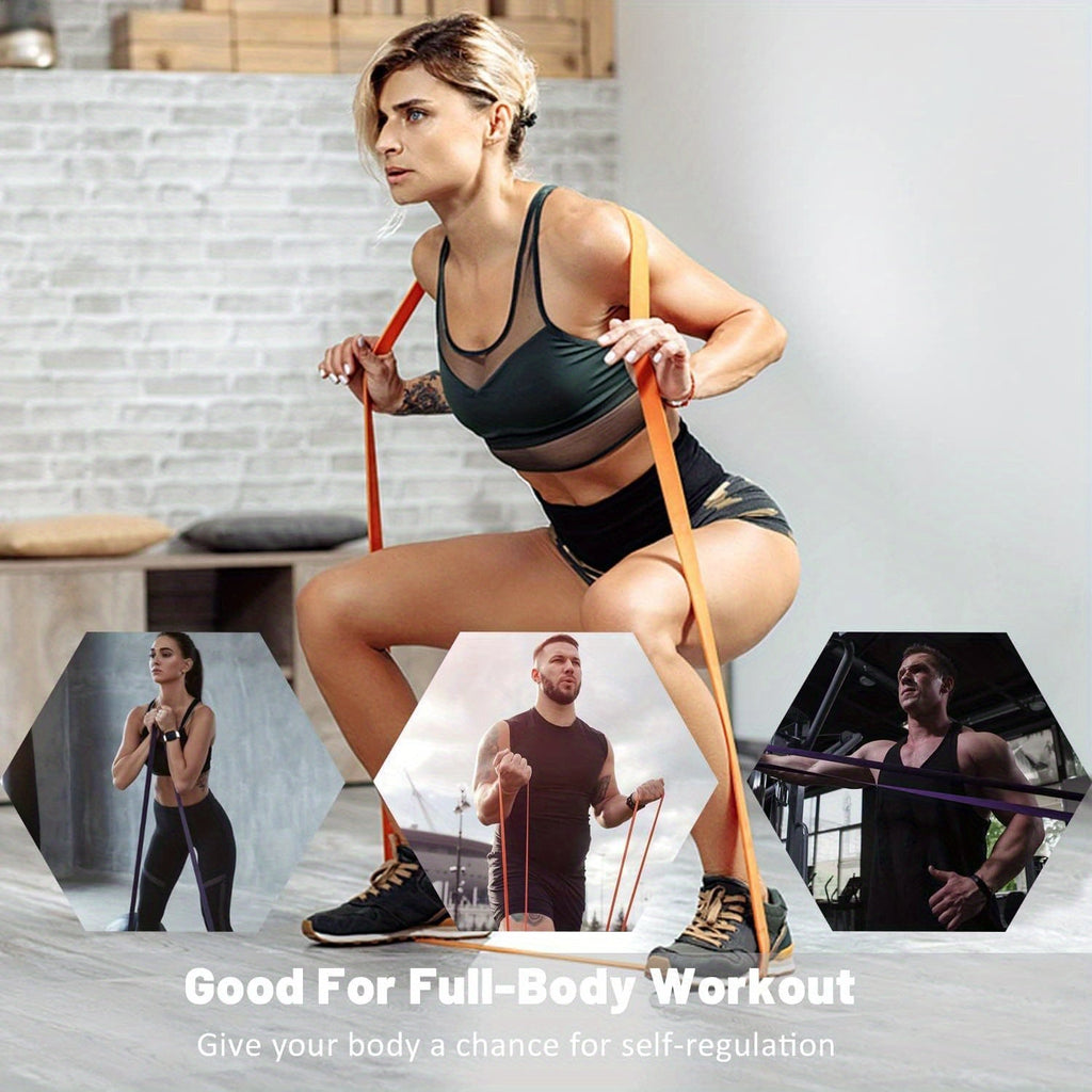 Flexband Widerstandsbänder für Dehnung, Krafttraining und Klimmzughilfe