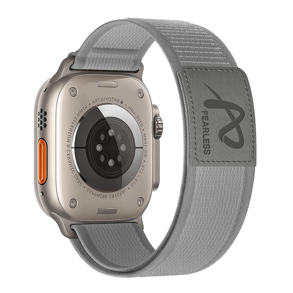 Cinturino in nylon a loop per orologio con chiusura a strappo per Apple Watch