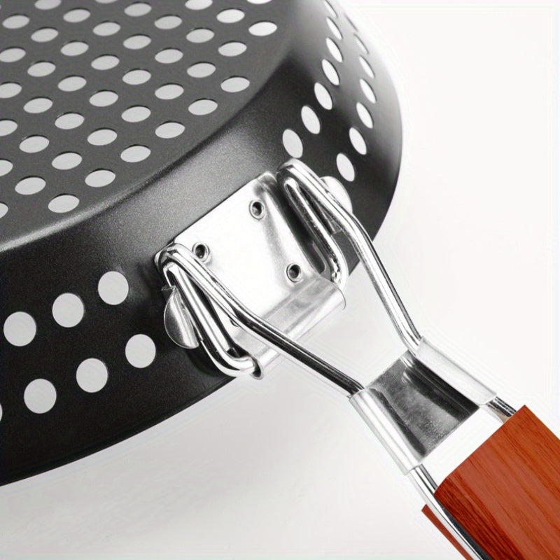 Grillround venkovní litinová pánev pro rovnoměrné grilování