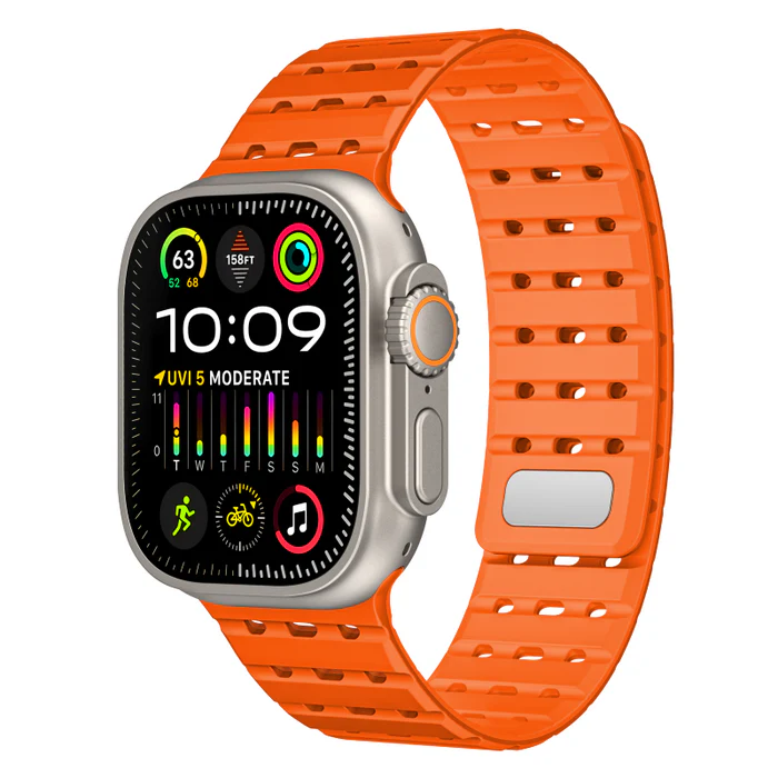 Pasek magnetyczny silikonowy NovaWeave Pro do Apple Watch