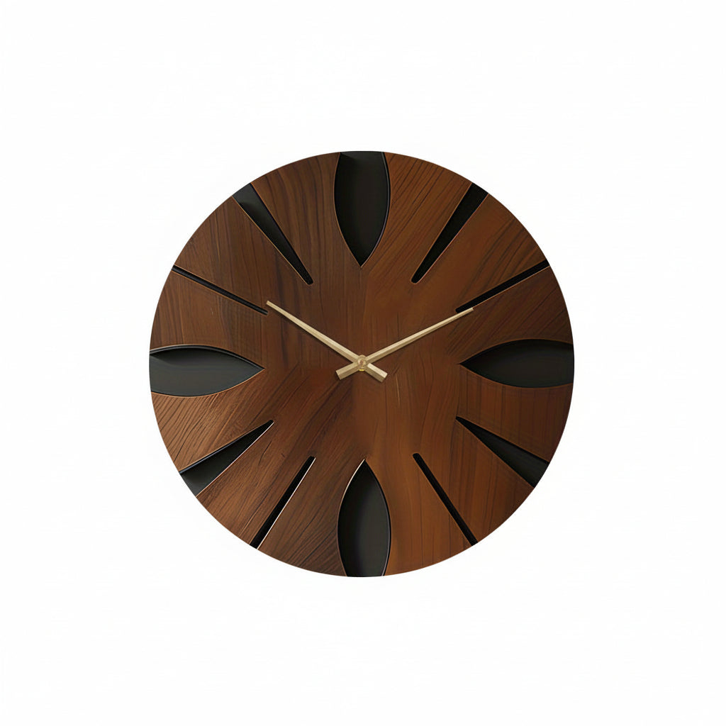Timberhour vintage MDF hodiny s tichým chodem pro domácí dekoraci