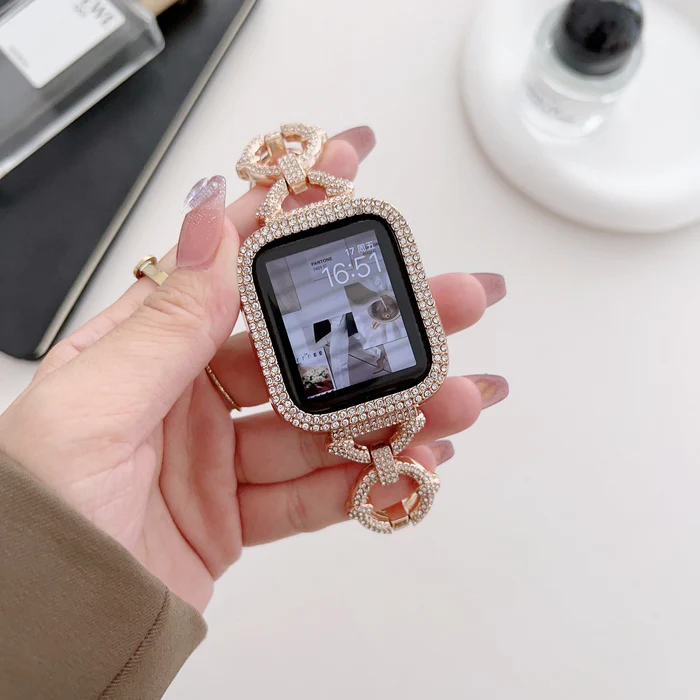 AuroraLink Diamond Link Pro -ranneke Apple Watchille