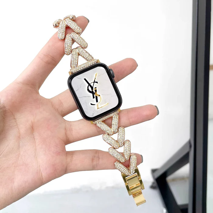 Pulseira AeroSteel em Aço Inoxidável para Apple Watch Feminina