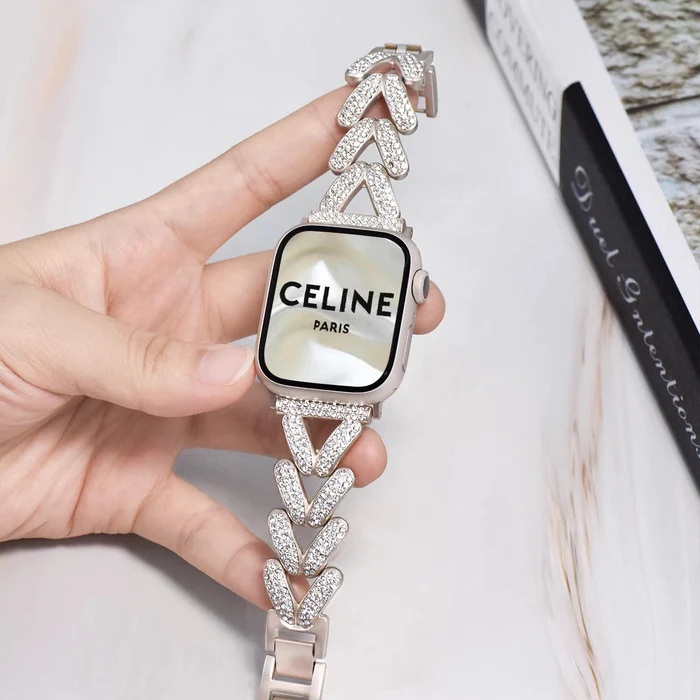 Pulseira AeroSteel em Aço Inoxidável para Apple Watch Feminina