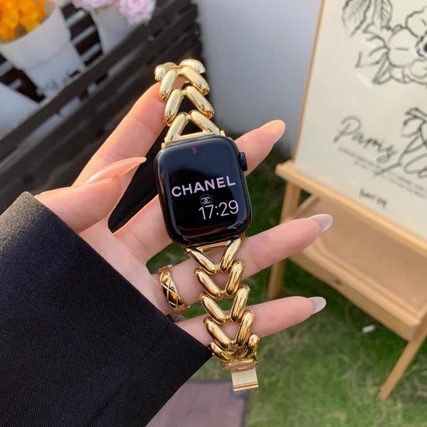 Pulseira AeroSteel em Aço Inoxidável para Apple Watch Feminina