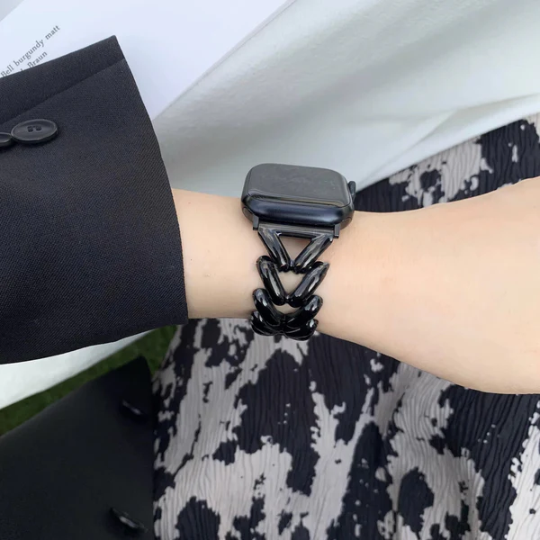 Pulseira AeroSteel em Aço Inoxidável para Apple Watch Feminina
