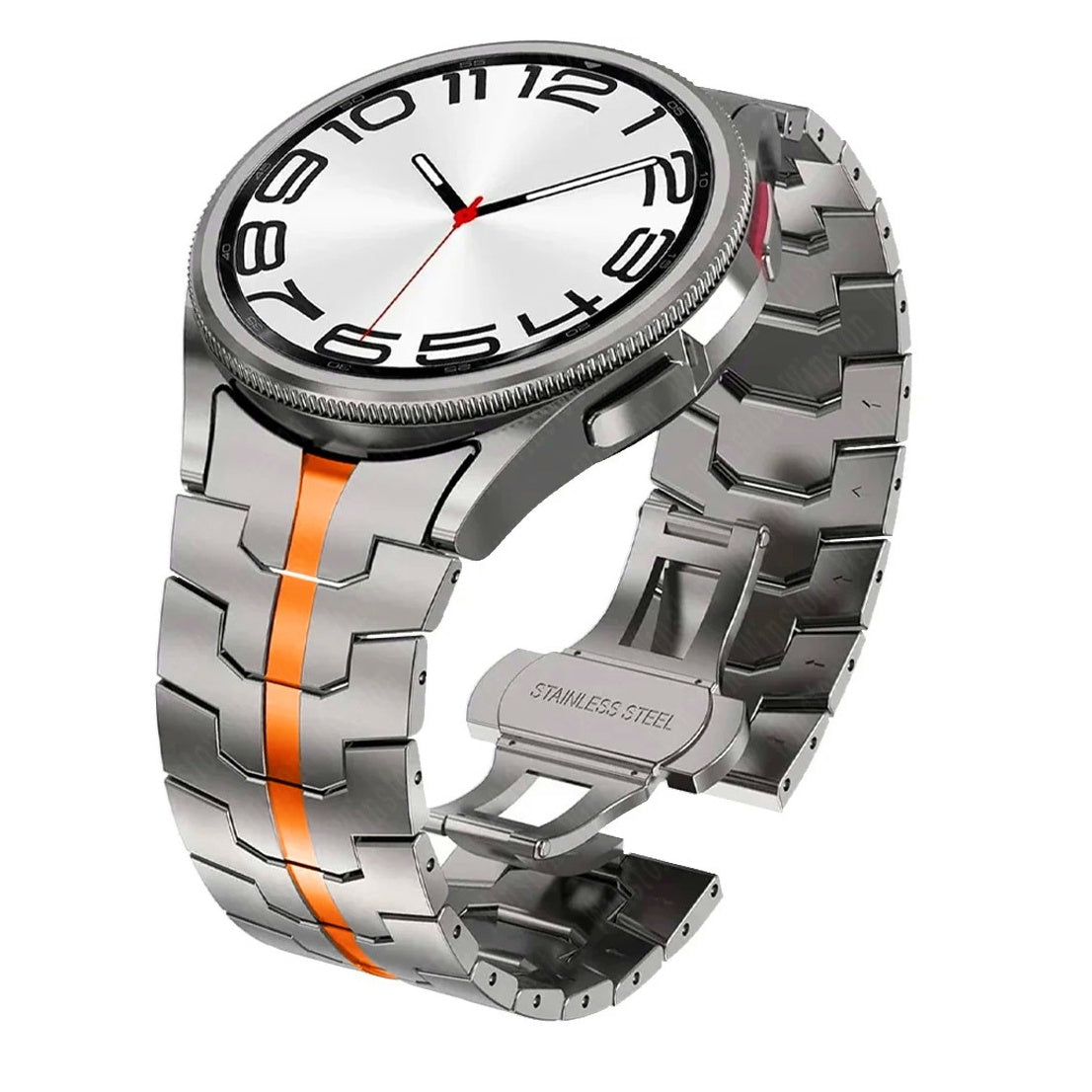 Cinturino in acciaio inox Sterra per Samsung Galaxy Watch 4 fino a 7