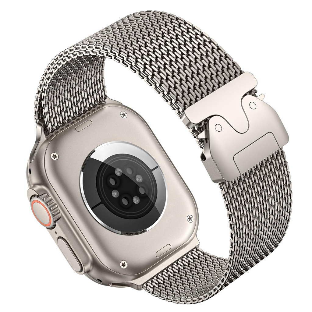 Cinturino a Maglia AeroMesh in Acciaio Inossidabile per Apple Watch