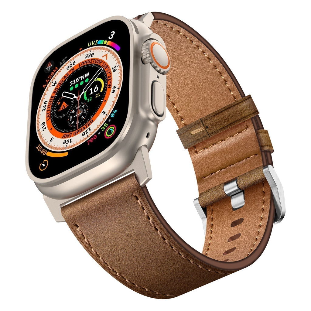 Summit Ridge Crazy Horse kožený řemínek pro Apple Watch, odolný