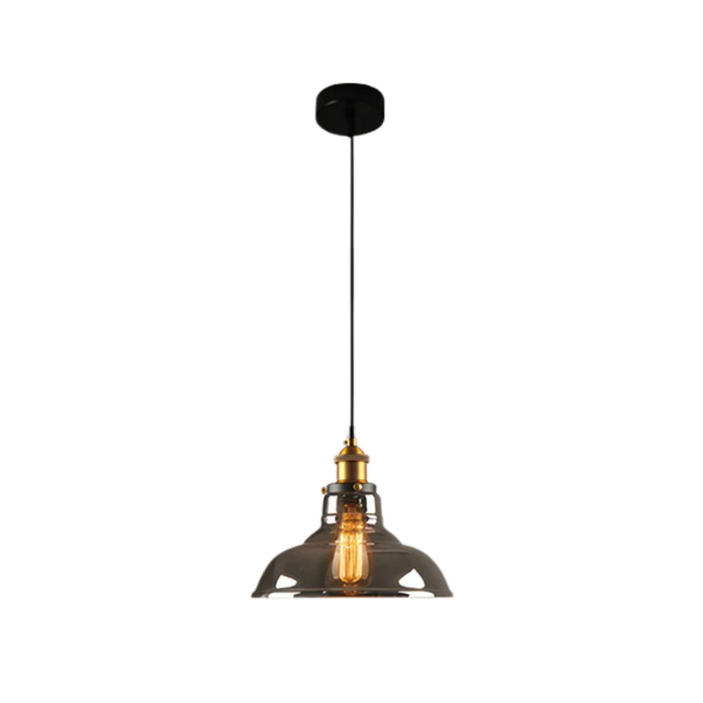 Aurora Vintage Glass Pendant Light for Dining Rooms and Living Spaces