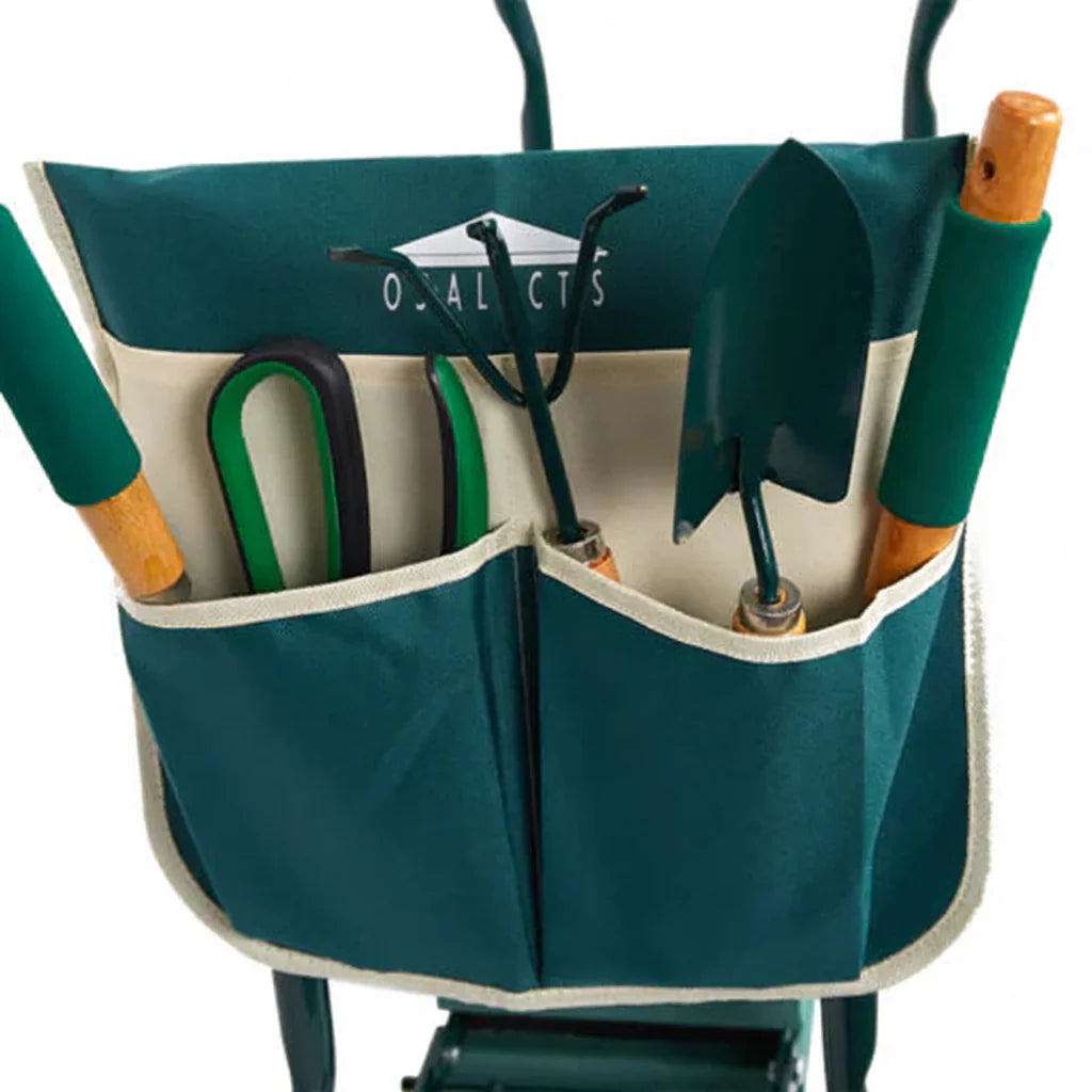 KneeKeeper Garden Seat With Knee Pad And Storage Bag