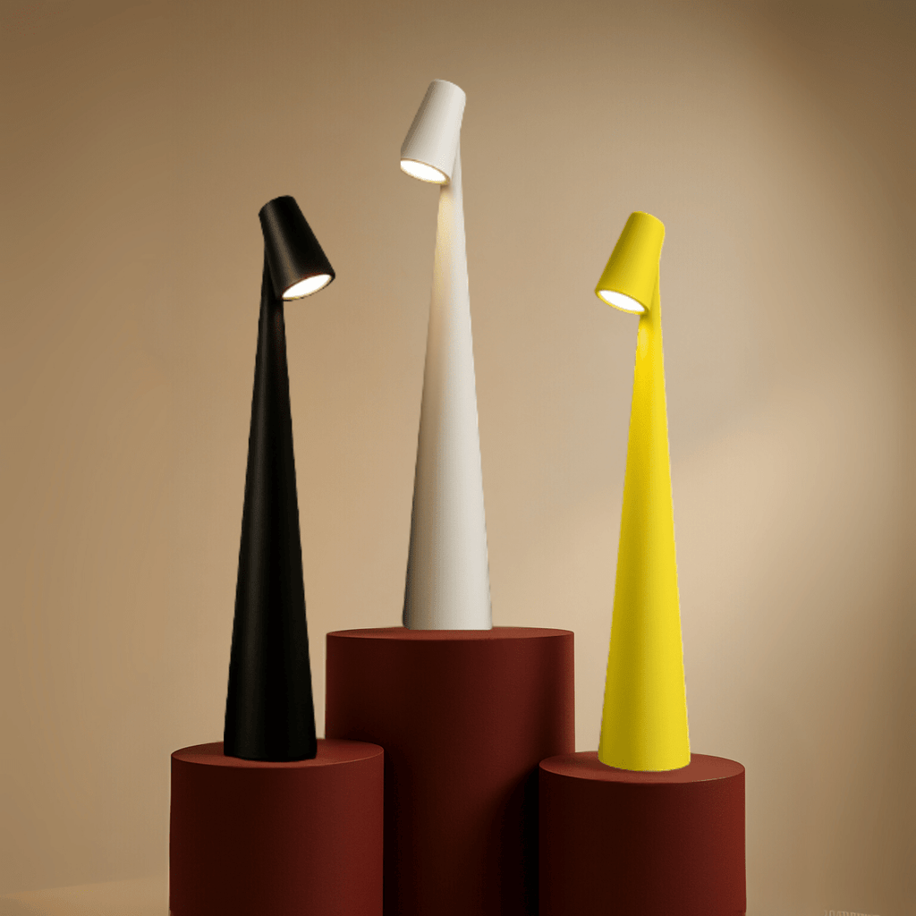 Rechargeable Cordless Table Lamp For Indoors Or Outdoors, Stylish And Practical