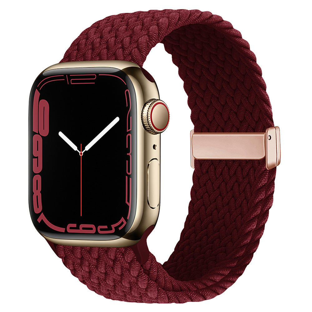 Magnetic Clasp Nylon Loop For Easy On Off And Adjustable Fit