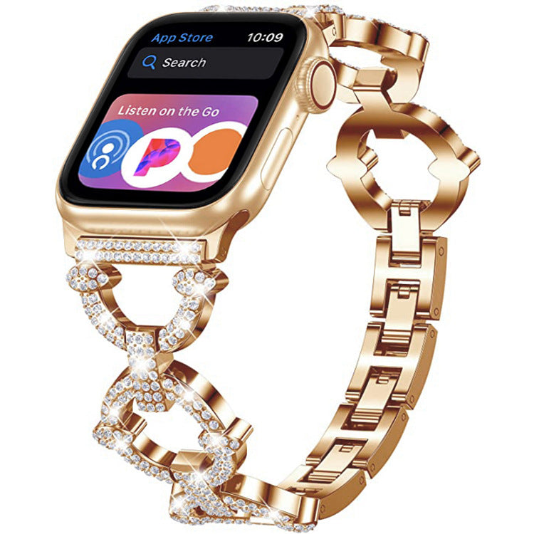 AuroraLink Diamond Link Pro -ranneke Apple Watchille