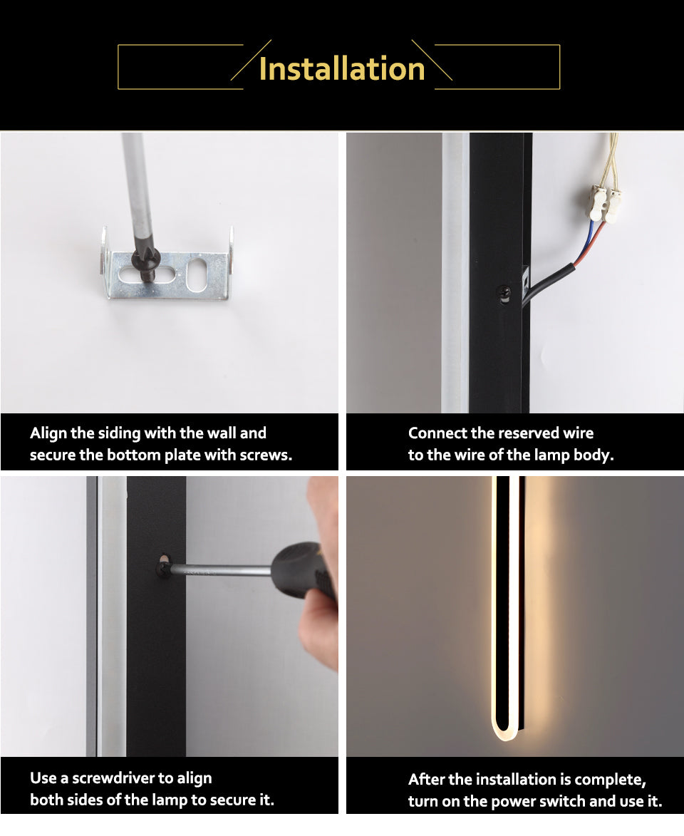 SolaraGuard Luz LED de Pared para Exterior con Sensor de Movimiento IP65 Impermeable