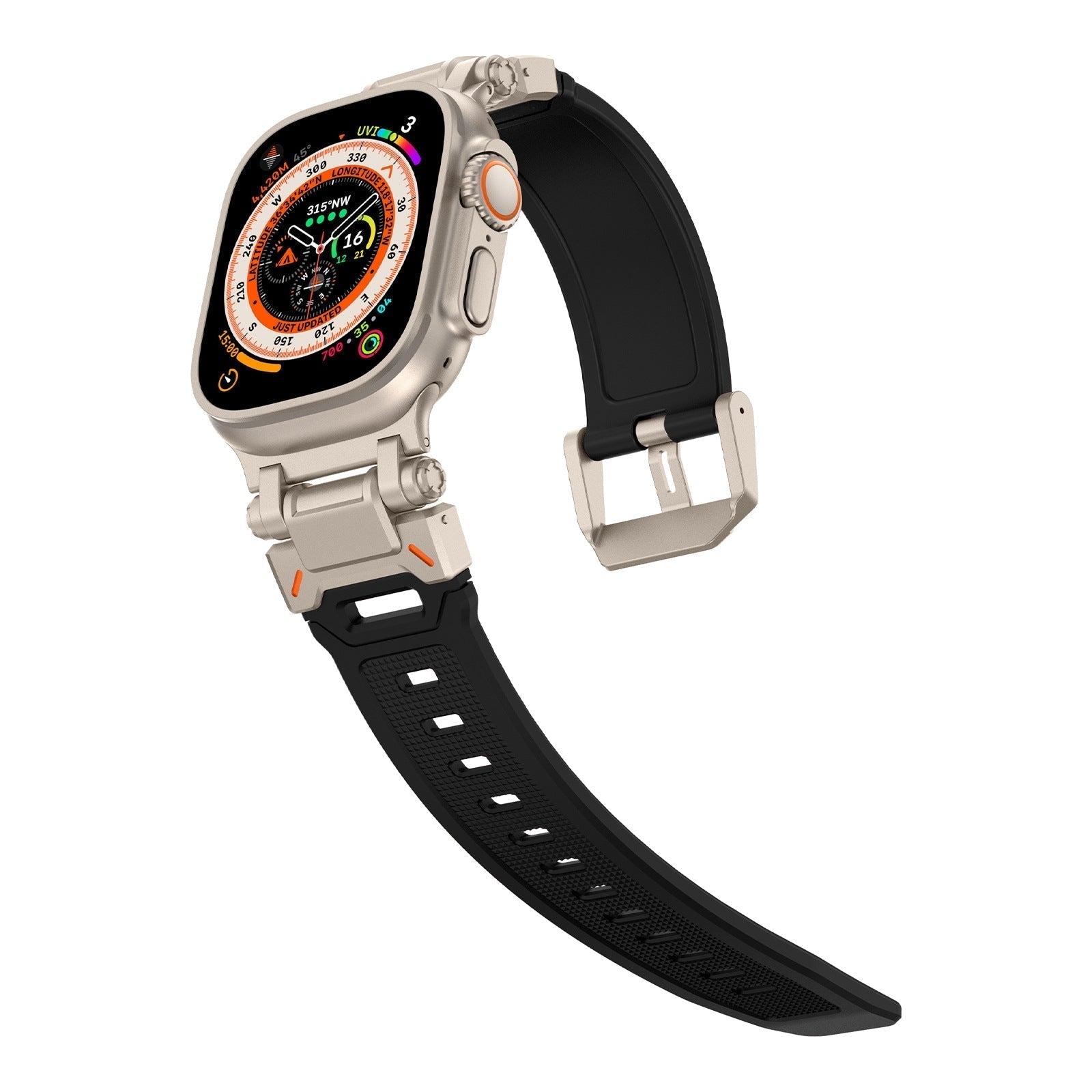 Náhradní silikonový řemínek pro Apple Watch Series pro pohodlné každodenní nošení