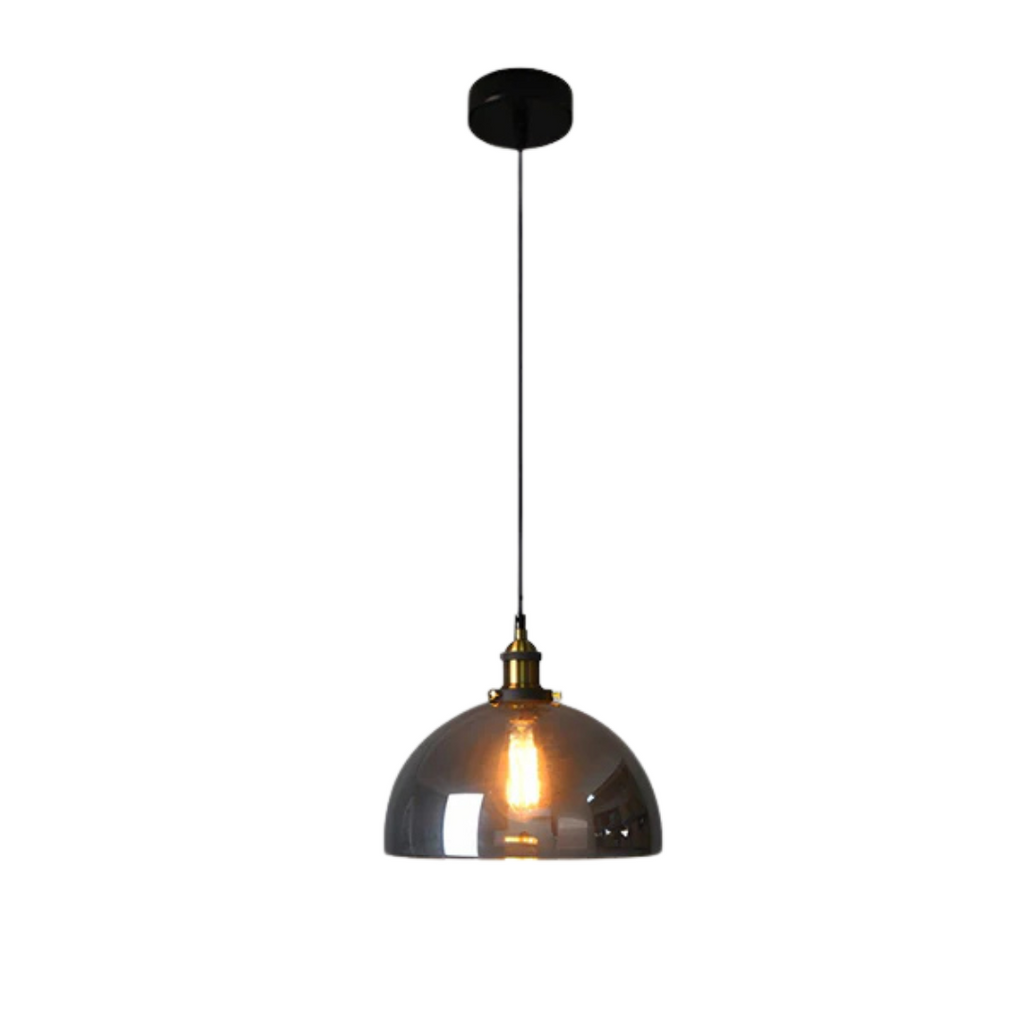 Aurora Vintage Glass Pendant Light for Dining Rooms and Living Spaces