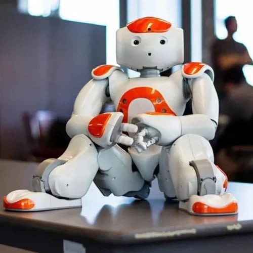Robot per bambini ThinkBot con controllo gestuale che balla e parla, ricaricabile