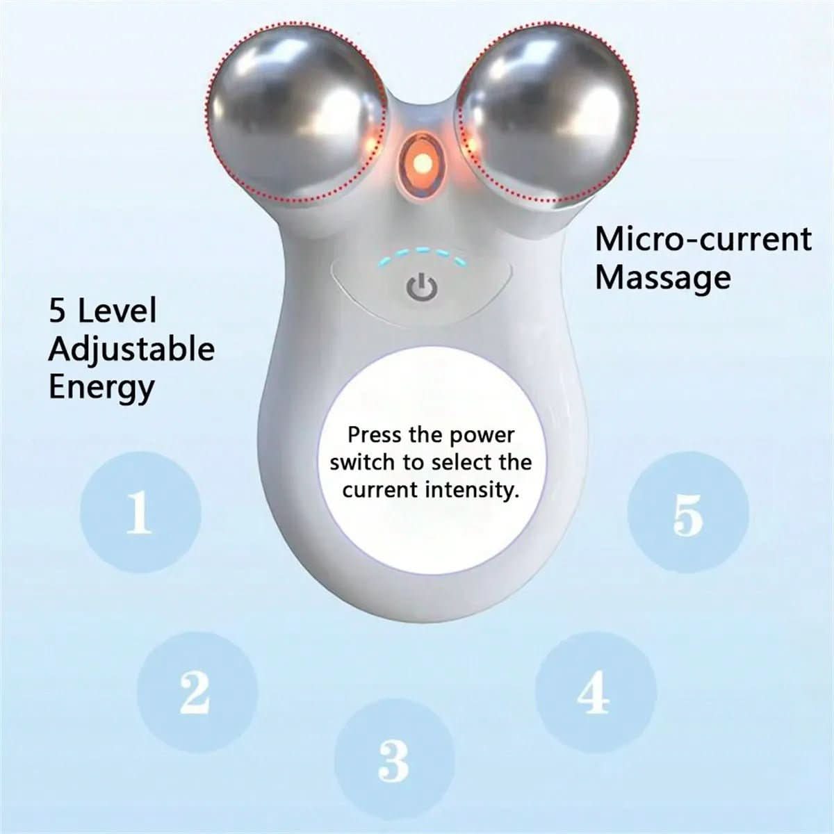 Masajeador Facial de Microcorriente LumaLift para Piel Madura Más Firme y Suave