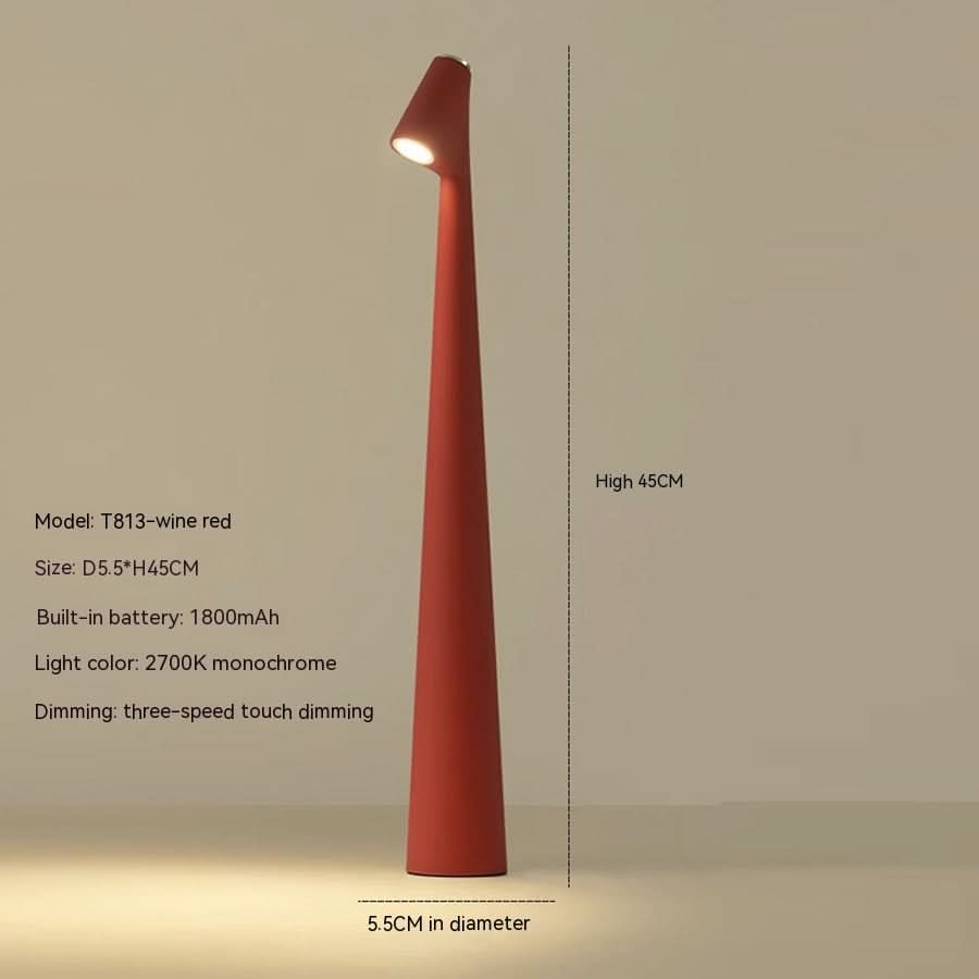 Rechargeable Cordless Table Lamp For Indoors Or Outdoors, Stylish And Practical
