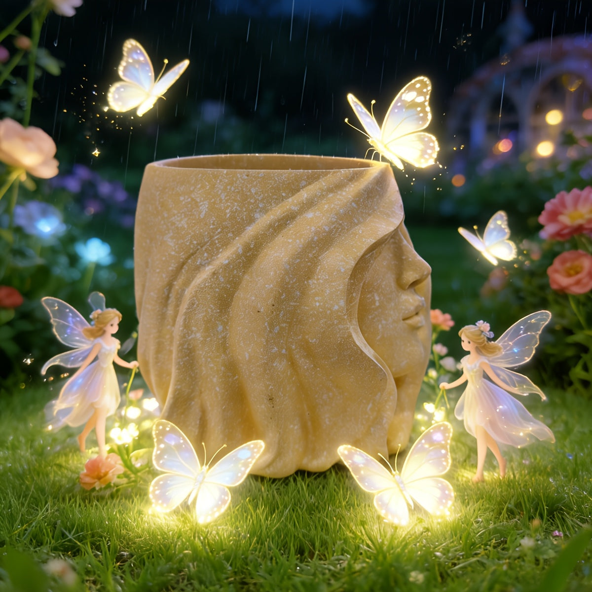 Ghiveci artistic Facerpot pentru expunerea stilată a plantelor de interior și exterior