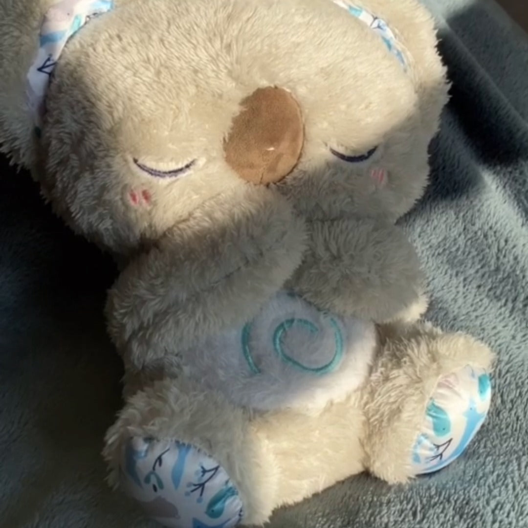 Calming Koala Breathing Toy For Sleep Support And Relaxation, Soft Breathing Motion