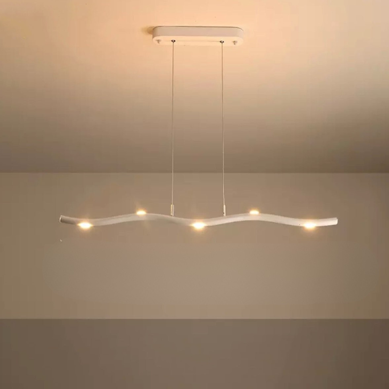 Lampada a sospensione lineare LED NovaLux Slim per cucina, sala da pranzo e spazio di lavoro