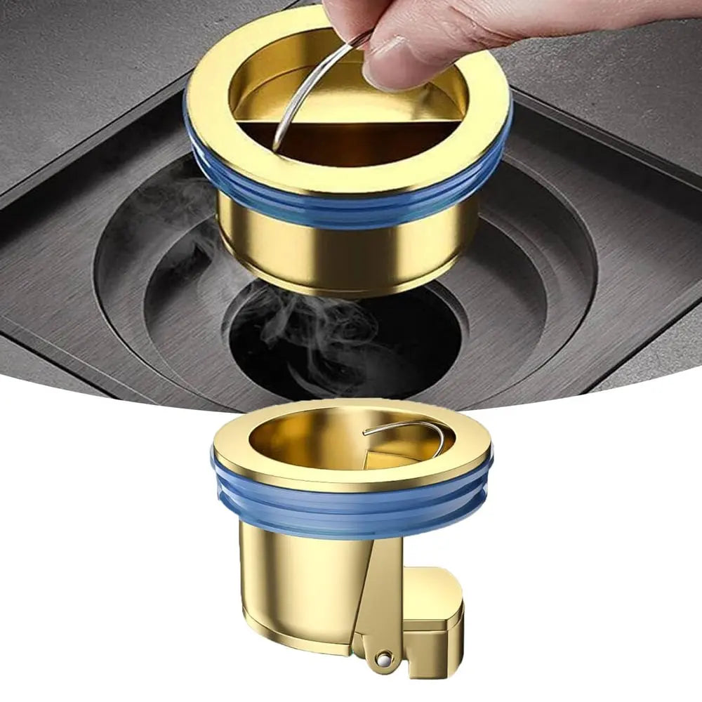Anti-Odor Drainage Core made of Brass – Reliably Stops Drain & Pipe Odors