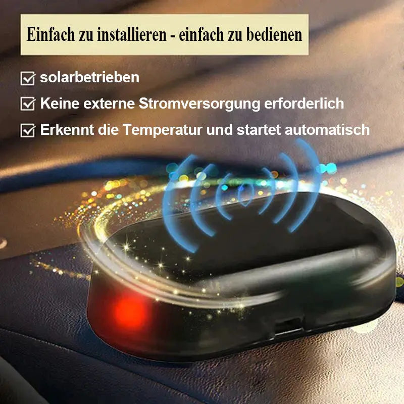 Sistema electromagnético de deshielo alimentado por energía solar e interferencia molecular
