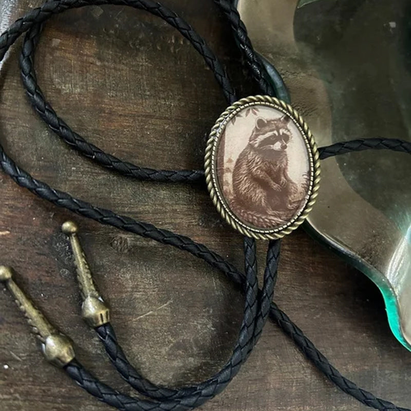 Unisex bolo kravata Banjo Frog s motivem žáby a banja
