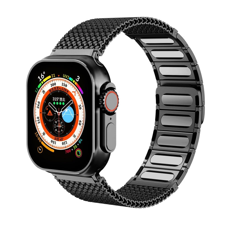 Aurora Braided Magnetic Strap For Smartwatch Stainless Steel Band