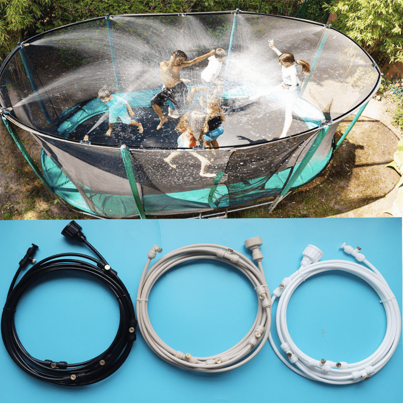 HydroMist Spray Irrigation System For Outdoor Cooling And Gardens