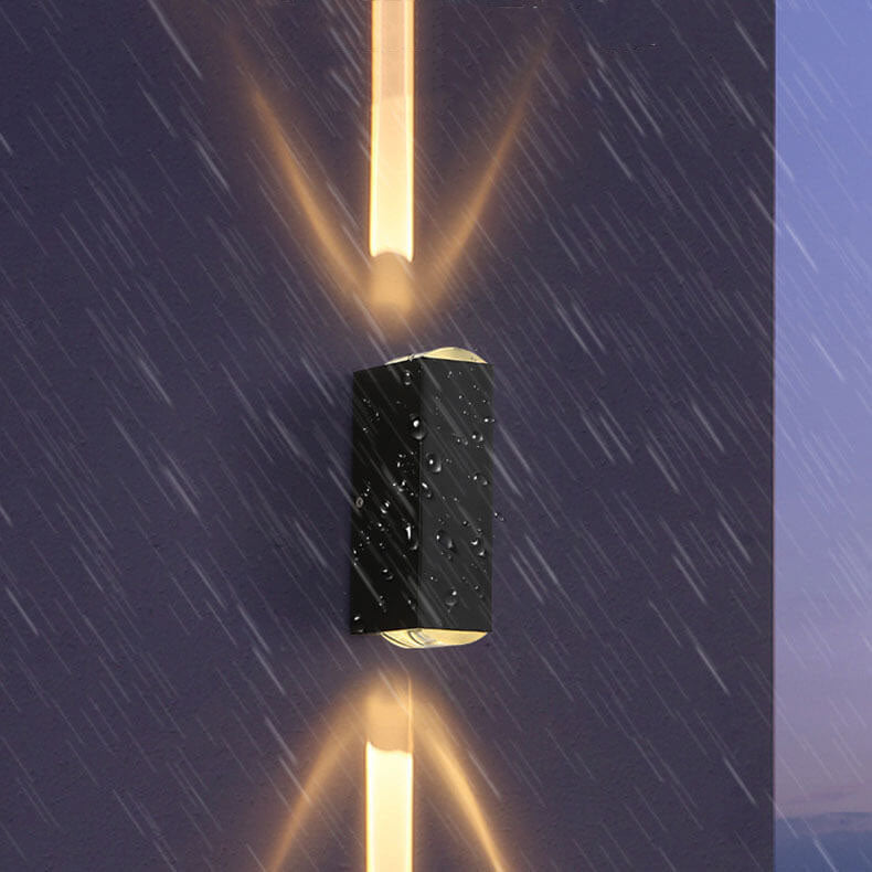 Luz Exterior Impermeable con Iluminación Ascendente y Descendente IP65 6W-10W 600-1000 Lúmenes