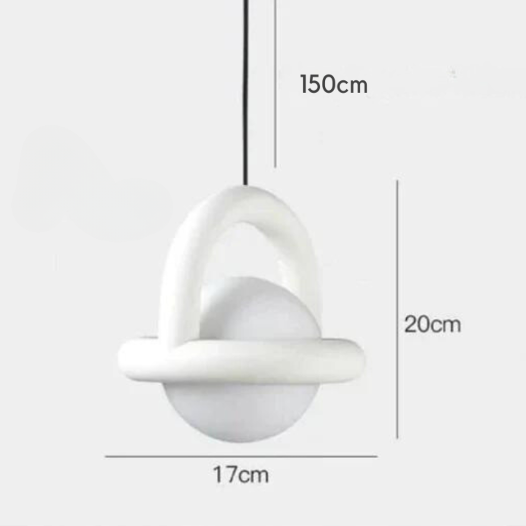 AuraNova Spherical Pendant Light With Elegant Energy Efficient LED