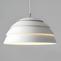 Lampă suspendată LumaNova Halo Dome pentru living modern