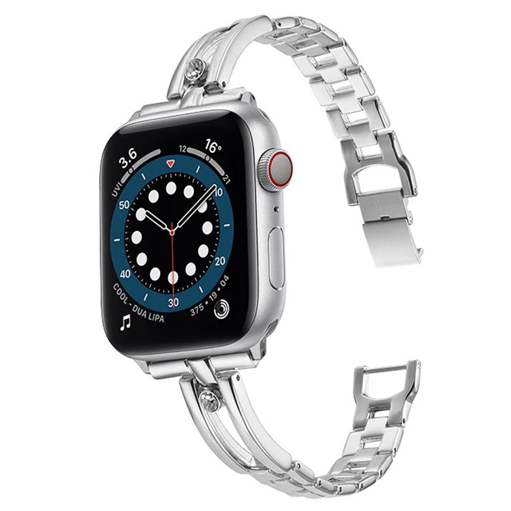 LumaNova Diamond Hollow Rund Ring för Apple Watch