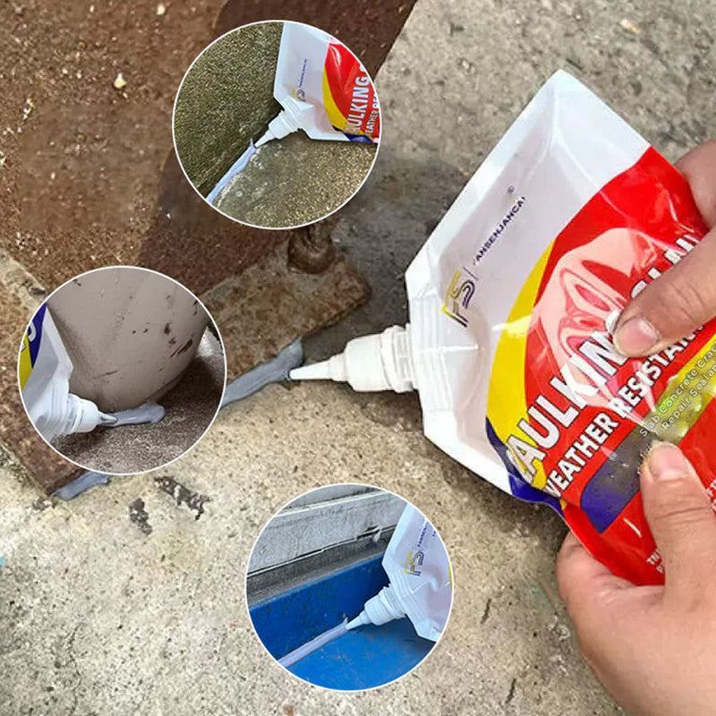 Vodotěsný tmel na praskliny pro betonové povrchy na příjezdových cestách a terasách