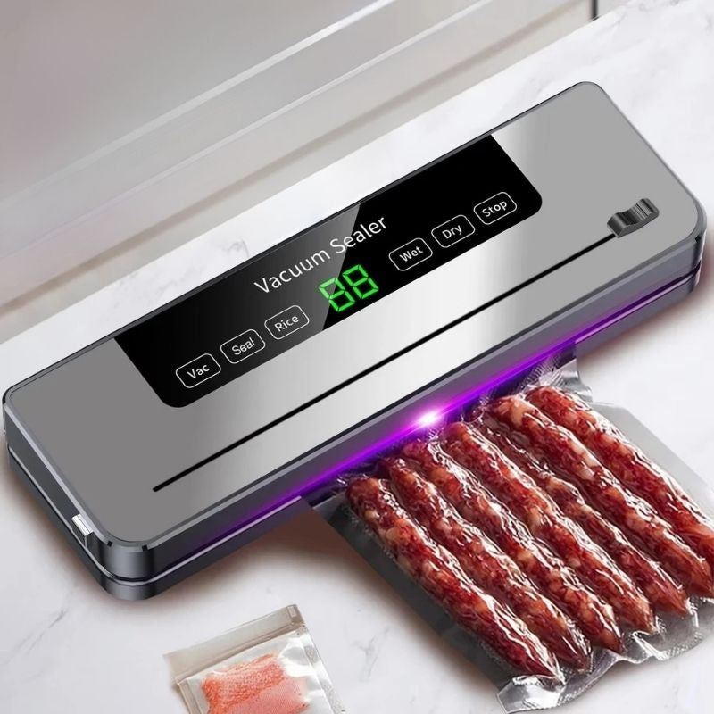 EverSeal Pro Machine Sous Vide Avec Coupe-Scellant Intégré Pour Usage Domestique Et Camping-Car