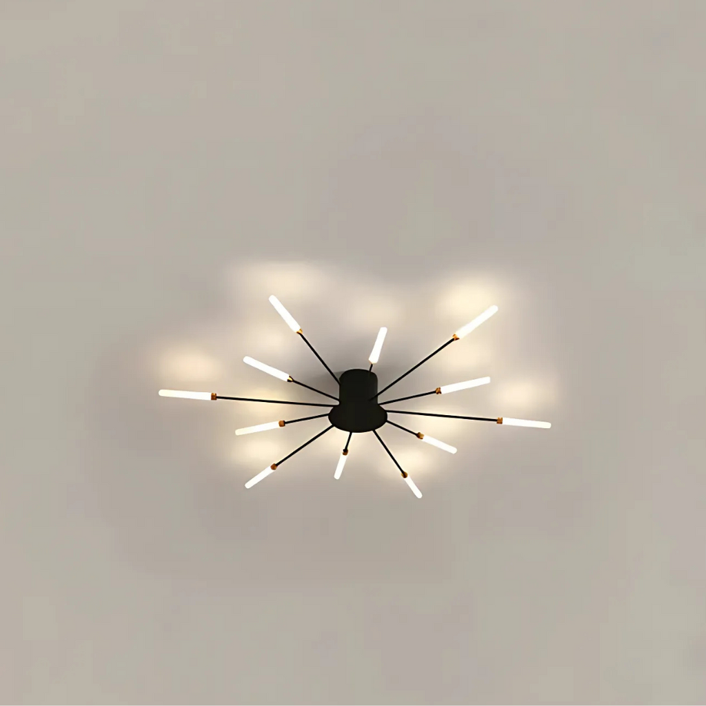AstraGlow Luxe spiraalinen LED-kattovalaisin olohuoneeseen