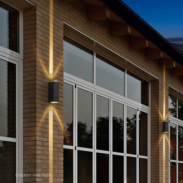 Luz Exterior Impermeable con Iluminación Ascendente y Descendente IP65 6W-10W 600-1000 Lúmenes