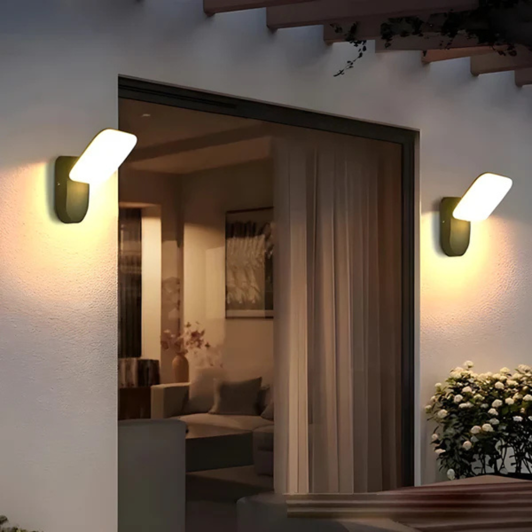 מנורת חיישן חיצונית עמידה למים אסטרגארד LED לשיפור אבטחת הבית