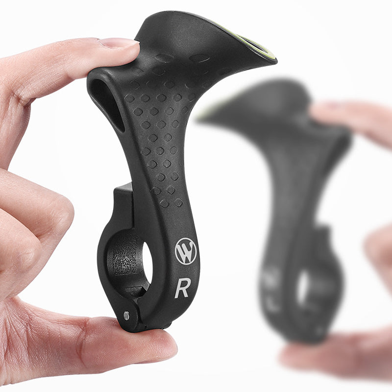 Coppia di impugnature ergonomiche per bici per un allineamento naturale della mano